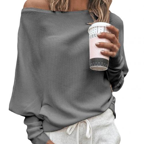 Sweater in seductive off-shoulder style for women-3