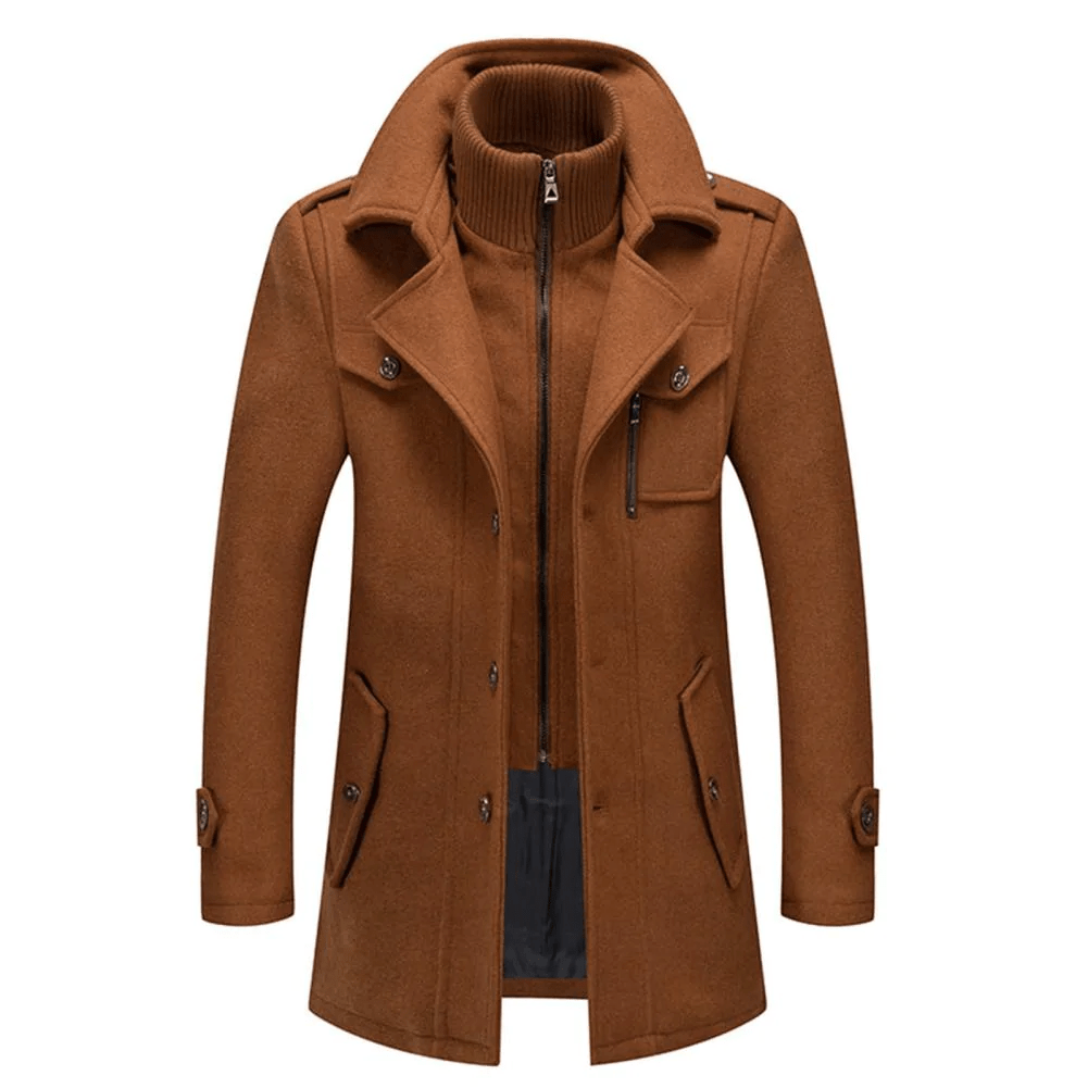 Justine | Timeless Elegance Men's Overcoat