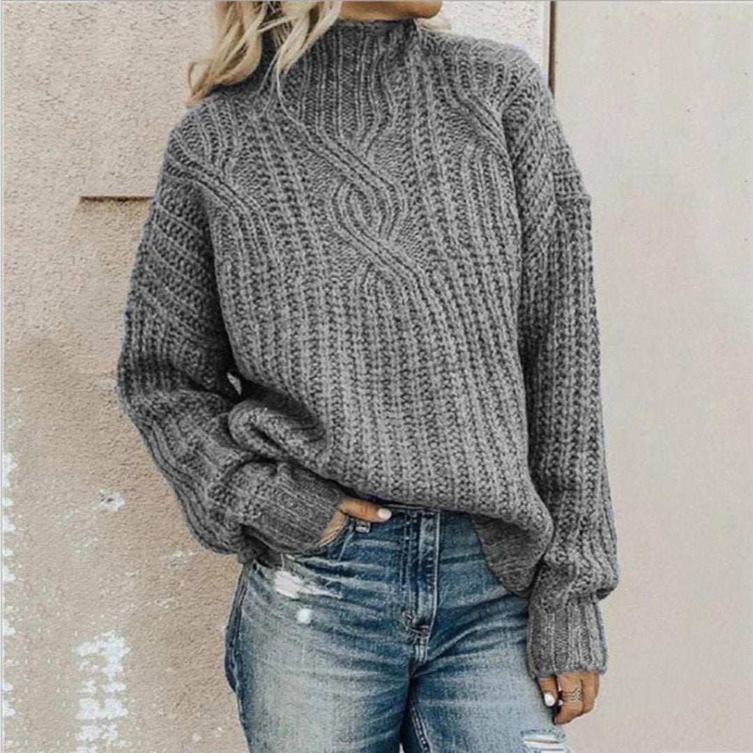 IRISITIM | Women's comfortable knit sweater | Warmth-3