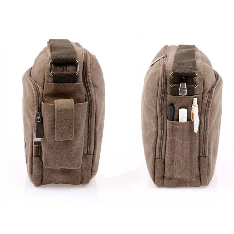 Joris | Men's Canvas Crossbody Travel Shoulder Bag