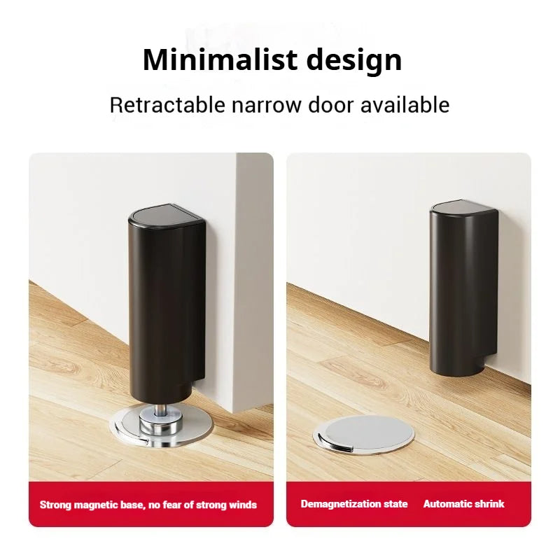 Heavy Duty Magnetic Door Stopper with Wall Protector 4