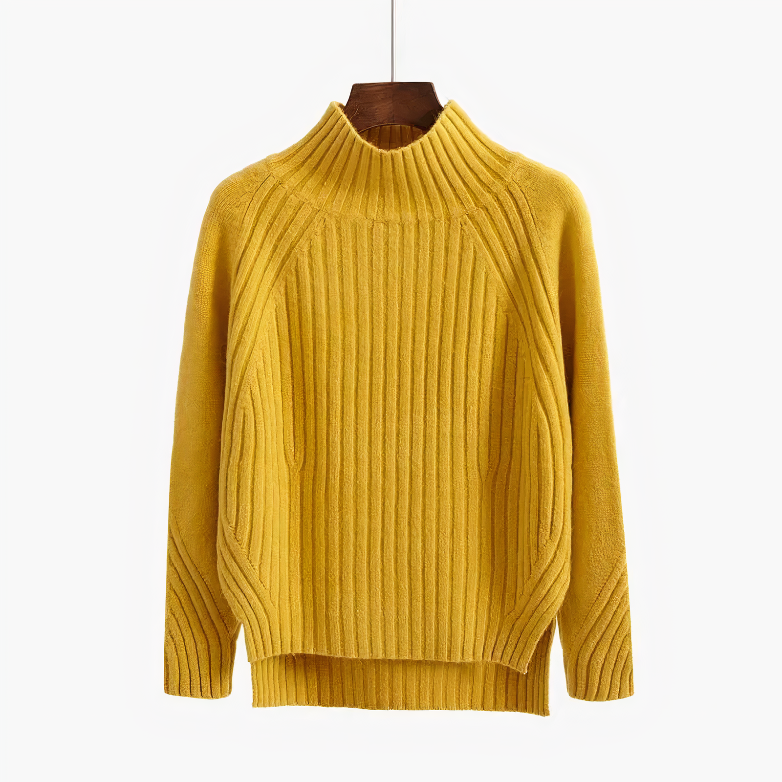 Comfortable knitting sweater with soft surface-2