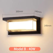 TwilightSerene | Outdoor Wall Lamp