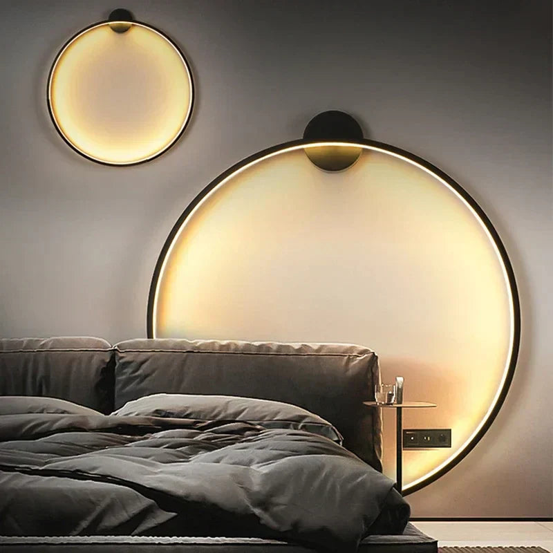 LuxeGlow | Sleek and Modern Circular Lighting for Contemporary Spaces