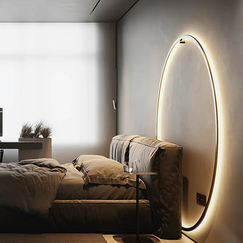 LuxeGlow | Sleek and Modern Circular Lighting for Contemporary Spaces