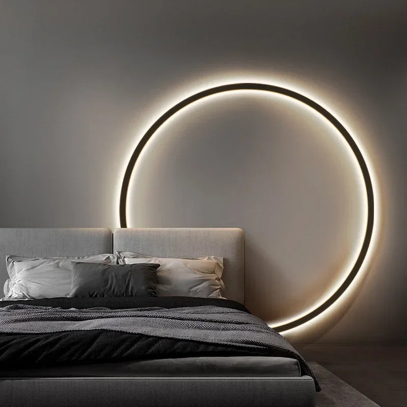 LuxeGlow | Sleek and Modern Circular Lighting for Contemporary Spaces