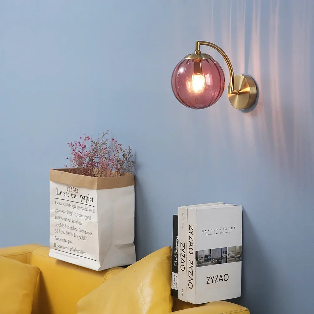 LumiCrystal | Modern Glass Wall Light
