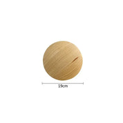 LuxeRadiant | Elegant Wooden Wall Lamp