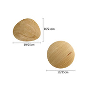 LuxeRadiant | Elegant Wooden Wall Lamp