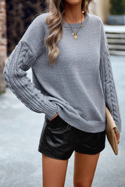 Long -sleeved women circular sweaters - warm & stylish in winter-5