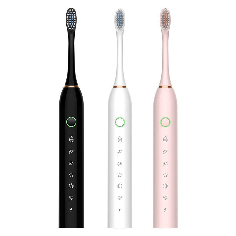 Revitalize Your Smile - FreshPulse Rechargeable Toothbrush with Extra Brush Heads