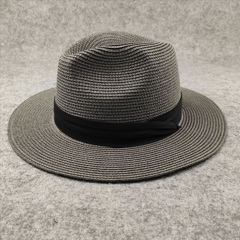 Classic Wide-Brim Fedora Hat for Men