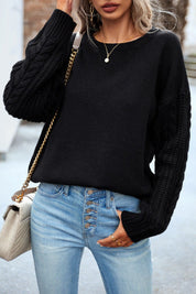 Long -sleeved women circular sweaters - warm & stylish in winter-3