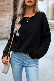 Long -sleeved women circular sweaters - warm & stylish in winter-4