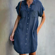 Chic Denim Dress | Paige