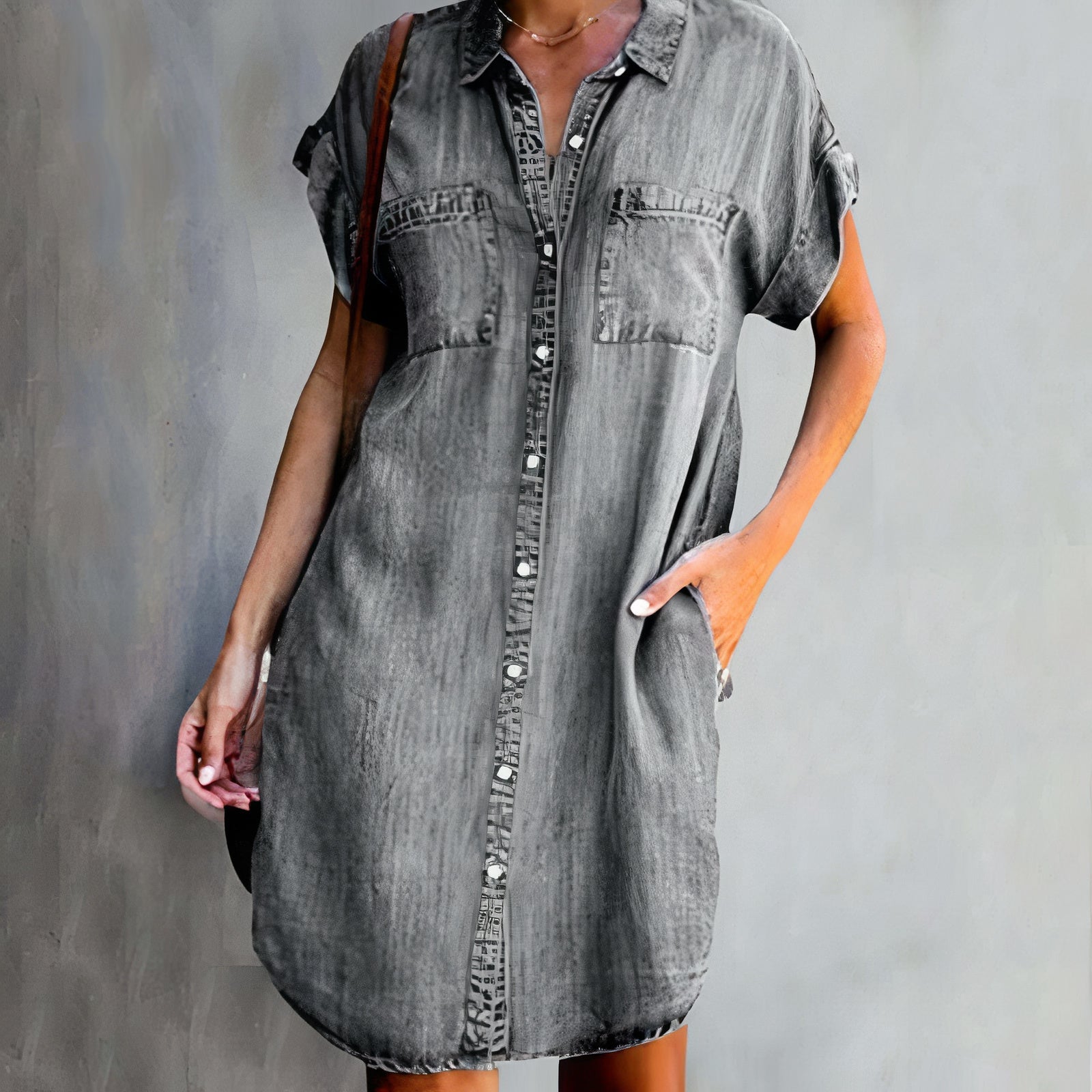 Chic Denim Dress | Paige
