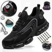 Work Safety Shoes with Rotating Buckle for Men-4