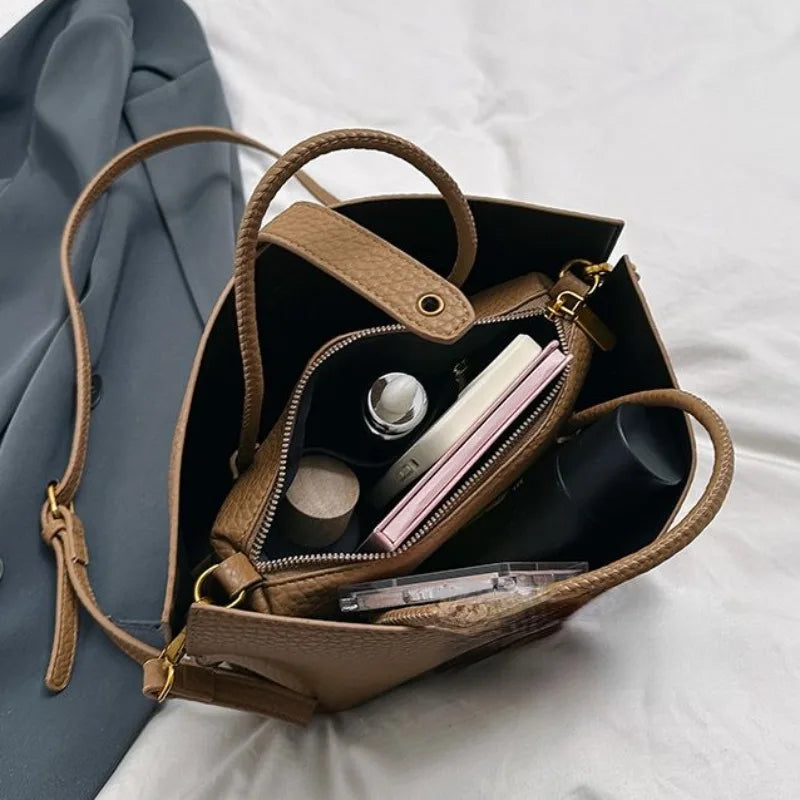 Ivy | Vintage Leather Crossbody Sling Handbag