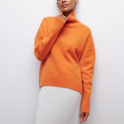 Manfredalin | Roll collar for women-2