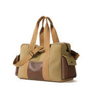 Joris | Large Vintage Canvas Travel Bag Shoulder Bag