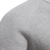 Men’s Sweater – Cotton Blend – Classic Fit – Half-Zip Collar – Ribbed Trim-6