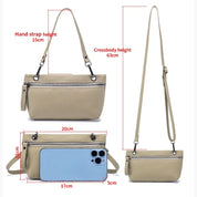 Elena | Small Compact Shoulder Bag Made of Faux Leather