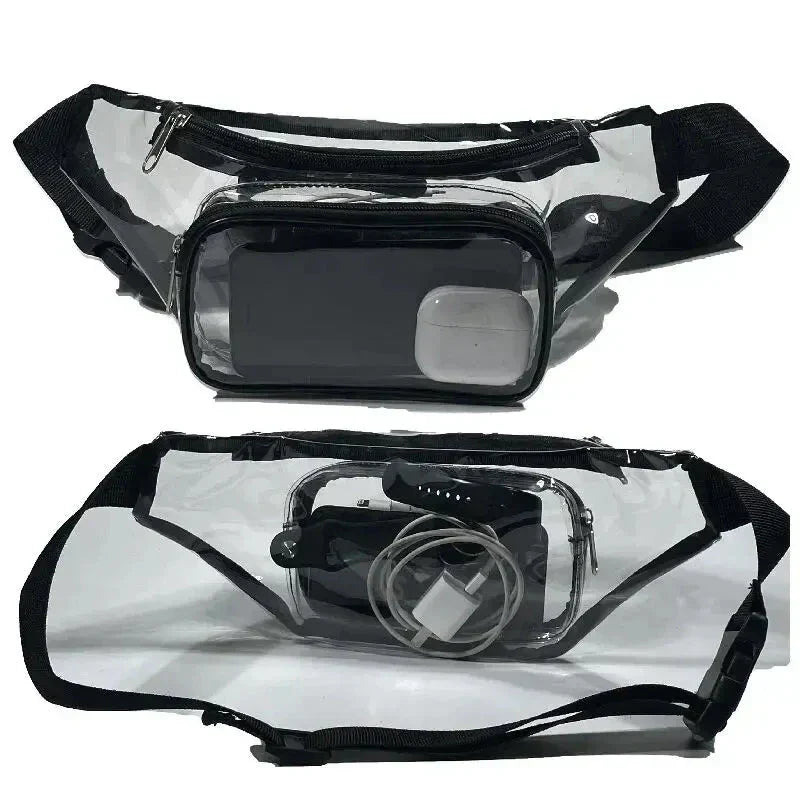 Emma | Transparent waterproof stadium-approved hip bag