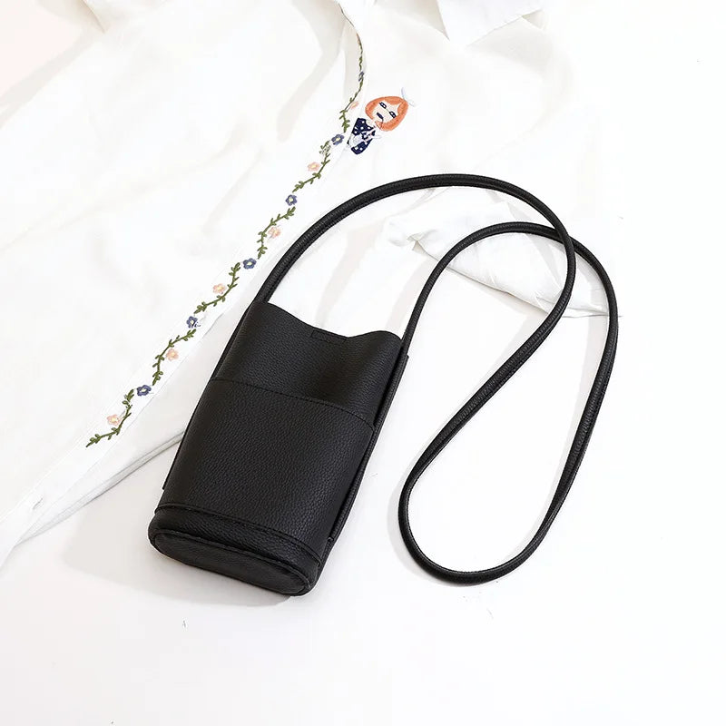 Clara | Stylish Small PU Leather Crossbody Bag