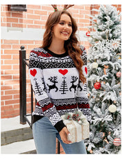 LOTTIE | Women Long Sleeve Christmas Sweater