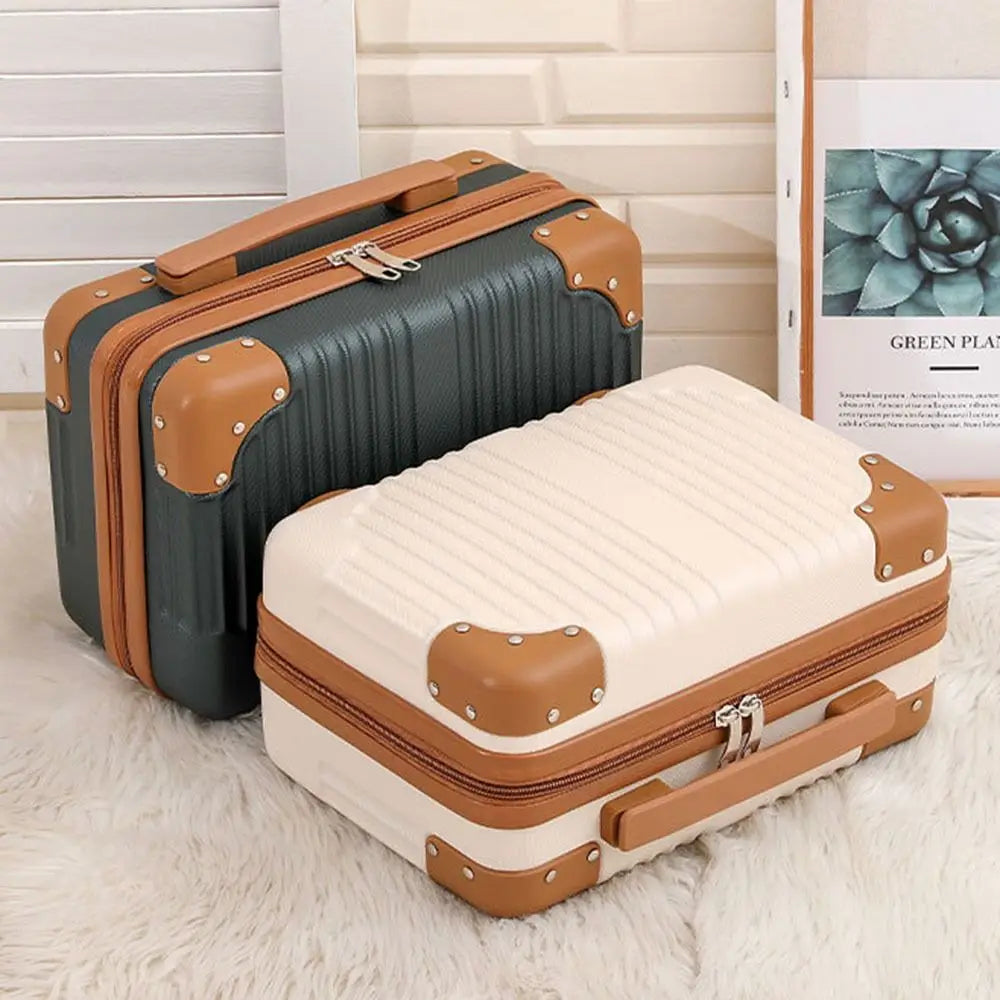 Annalisa | Vintage Design Portable Beauty Cosmetic Case