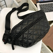 Ethan | Casual Quilted Crossbody Chest and Hip Bag