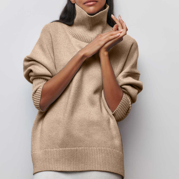 Manfredalin | Roll collar for women-3