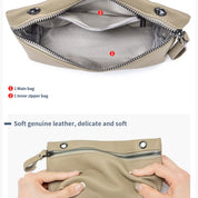 Elena | Small Compact Shoulder Bag Made of Faux Leather