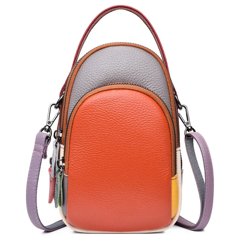 Lea | Genuine Leather Mini Crossbody Shoulder Bag