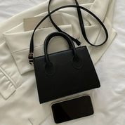 Eva | Women's Minimalist Square Leather Shoulder Bag