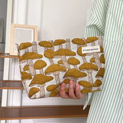 Ellie | Cute Mushroom Print Cosmetic Bag