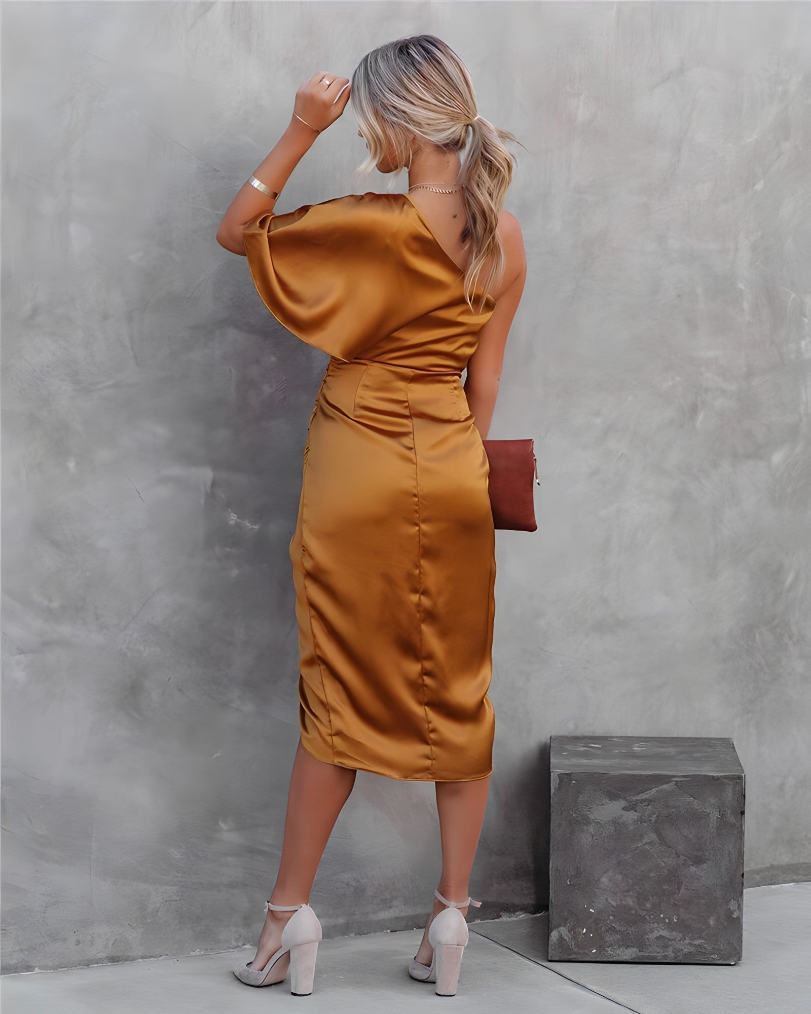 FAITH | Silk Cocktail Spring Sundress