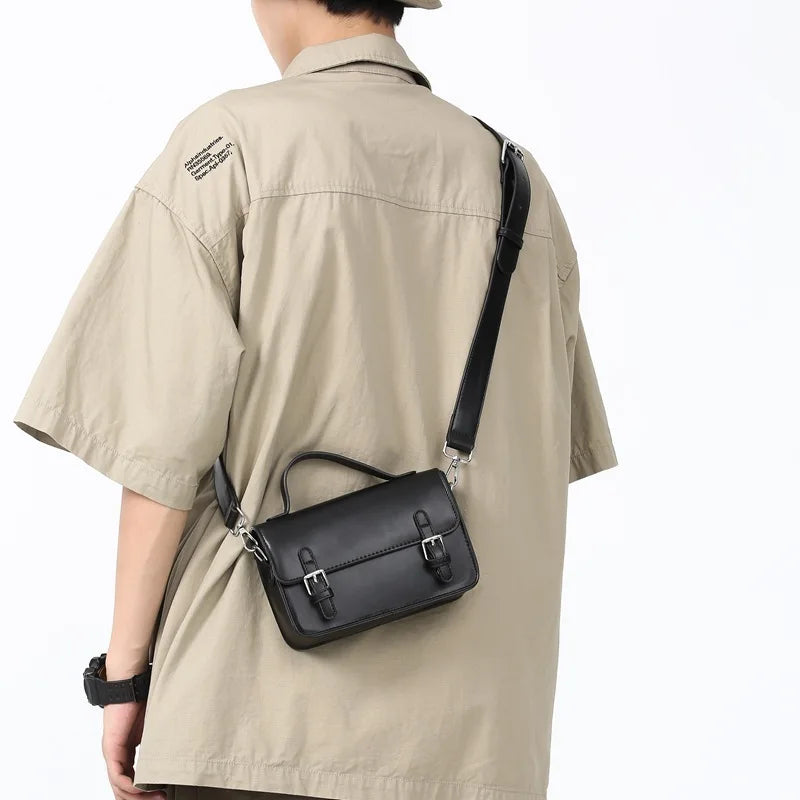 Liam | Men's Trendy Small Leather Crossbody Sling Bag