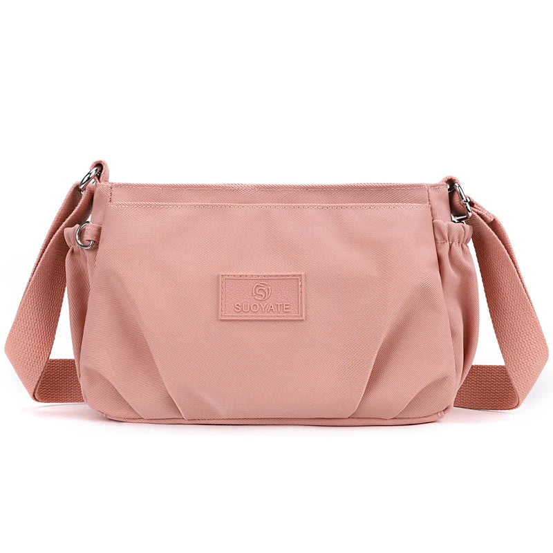 Isla | Nylon Multi-Pocket Shoulder Bag