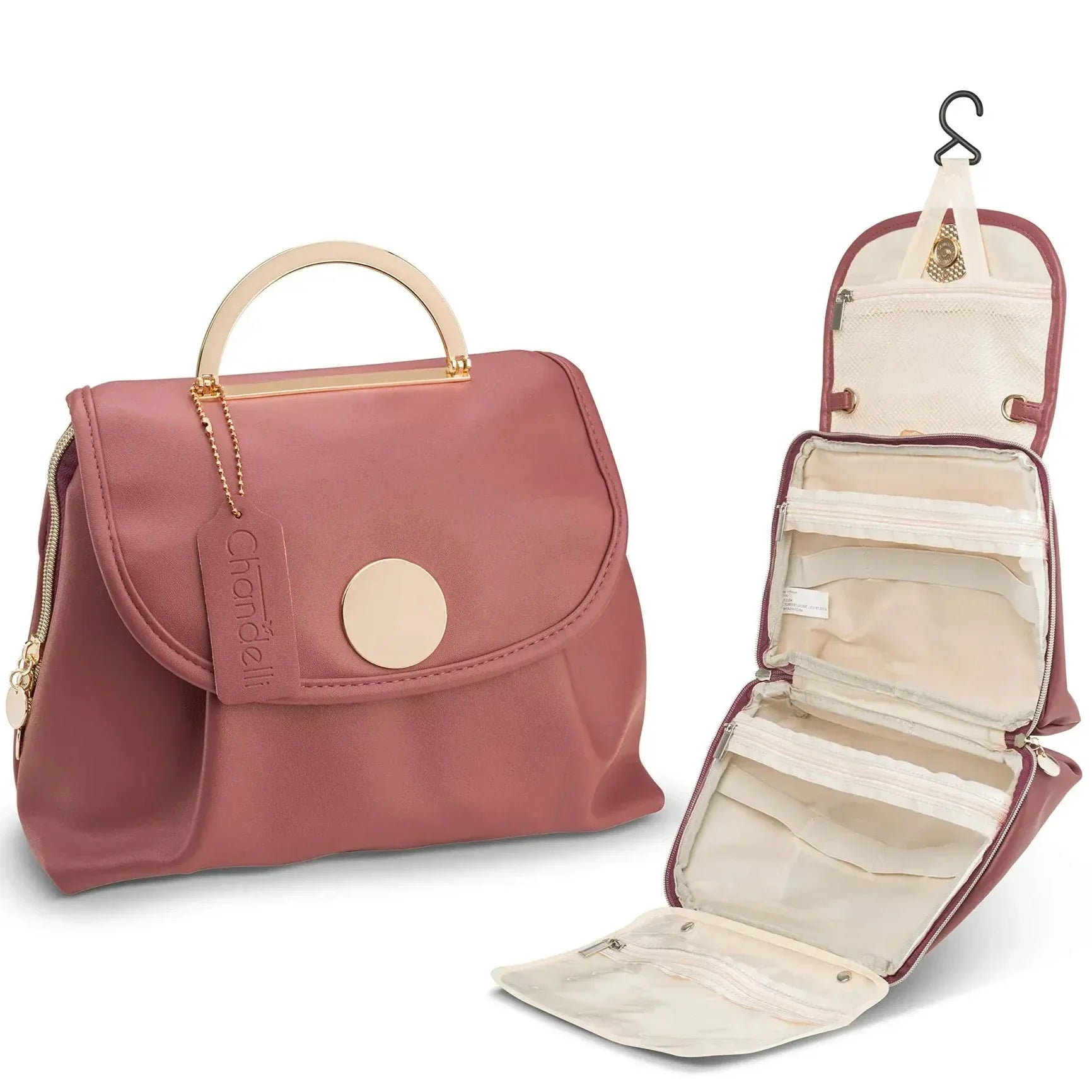 Elyse | Timeless Elegance Travel Cosmetic Organizer