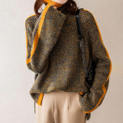 BRESEIS | Women's rope warm sweater | winter-2