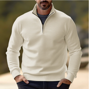 Casual Half-Zip Sweater | Soft Knit, Breathable, Ideal for Layering-6