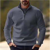Casual Half-Zip Sweater | Soft Knit, Breathable, Ideal for Layering-2