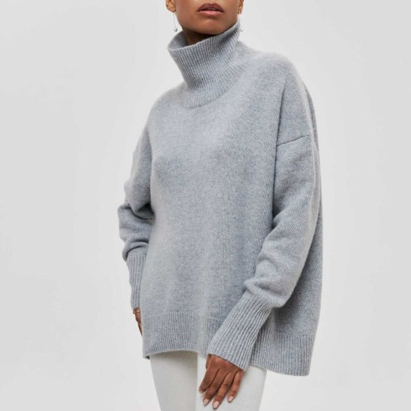 Manfredalin | Roll collar for women-6