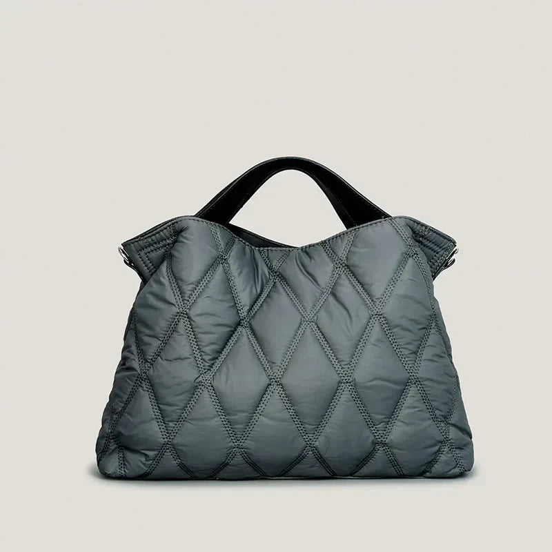 Mila | Urban Luxe Quilted Carryall Tote