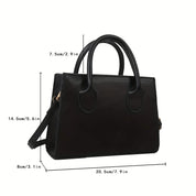 Eva | Women's Minimalist Square Leather Shoulder Bag