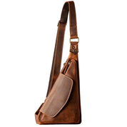 Lars | Genuine Leather Triangle Shoulder Bag