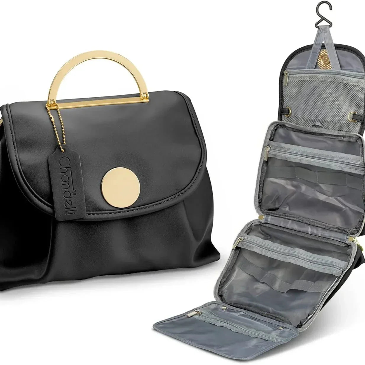 Elyse | Timeless Elegance Travel Cosmetic Organizer