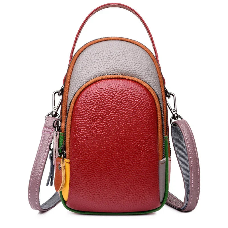 Lea | Genuine Leather Mini Crossbody Shoulder Bag