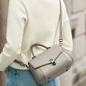 Iris | Vintage Real Leather Crossbody Handbag